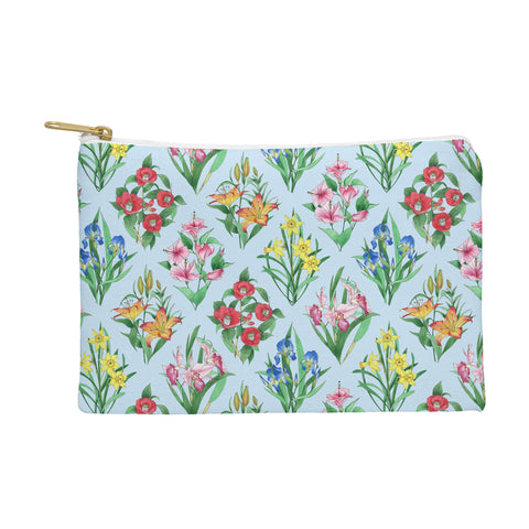 Evanjelina & Co Japanese Collection Blue Pouch