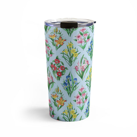 Evanjelina & Co Japanese Collection Blue Travel Mug