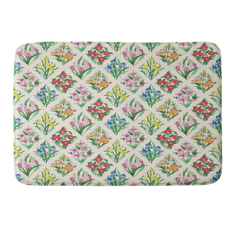 Evanjelina & Co Japanese Collection Cream Memory Foam Bath Mat