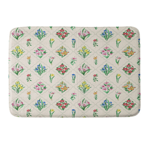 Evanjelina & Co Japanese Collection Cream II Memory Foam Bath Mat