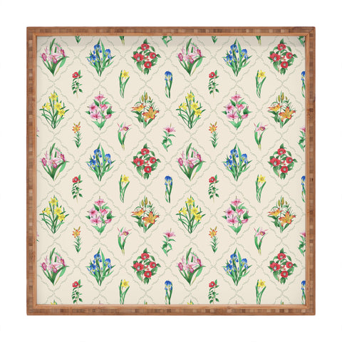 Evanjelina & Co Japanese Collection Cream II Square Tray