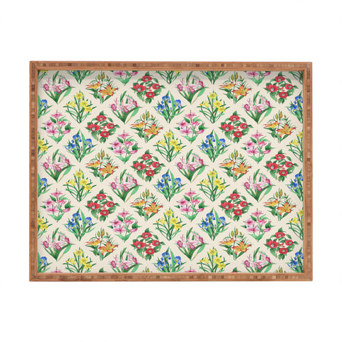 Evanjelina & Co Japanese Collection Cream Rectangular Tray