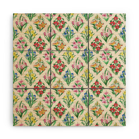 Evanjelina & Co Japanese Collection Cream Wood Wall Mural