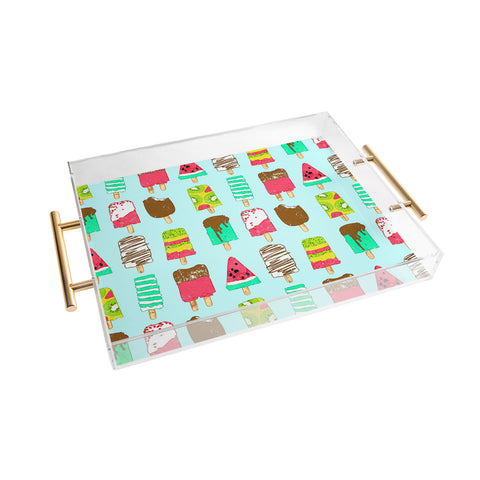 Evgenia Chuvardina Ice Cream Time Acrylic Tray