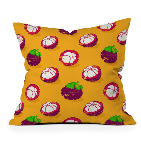 Evgenia Chuvardina Mangosteen Outdoor Throw Pillow