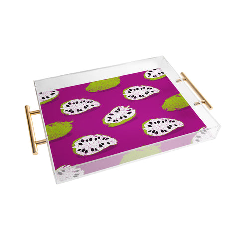 Evgenia Chuvardina Soursop Acrylic Tray