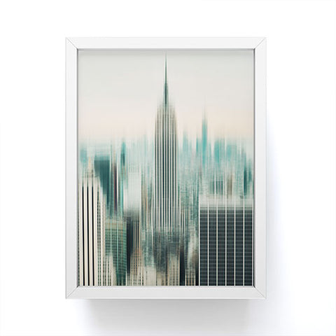 Eye Poetry Photography Abstract Empire New York Framed Mini Art Print