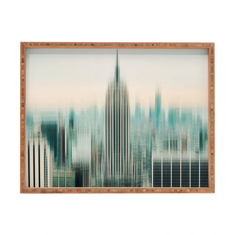 Eye Poetry Photography Abstract Empire New York Rectangular Tray