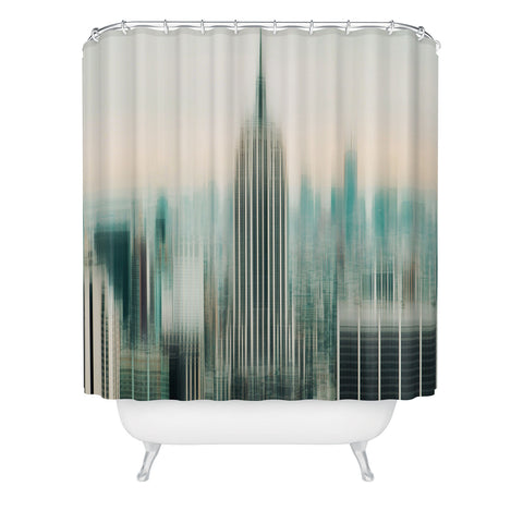 Eye Poetry Photography Abstract Empire New York Shower Curtain