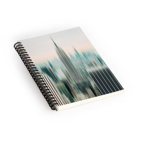 Eye Poetry Photography Abstract Empire New York Spiral Notebook