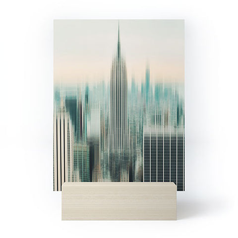 Eye Poetry Photography Abstract Empire New York Mini Art Print