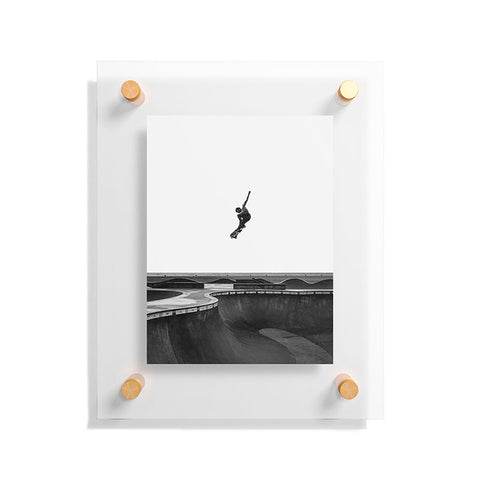 Eye Poetry Photography Air Skateboarding at Venice Floating Acrylic Print