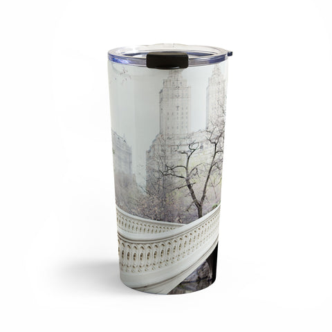 Eye Poetry Photography Bow Bridge in Central Park Travel Mug