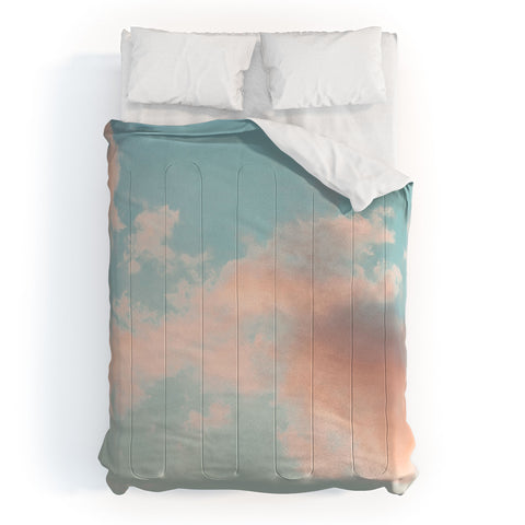 Eye Poetry Photography Cotton Candy Clouds Nature Ph Comforter