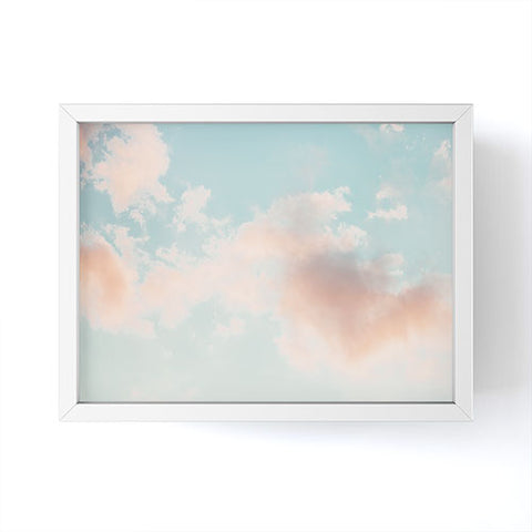 Eye Poetry Photography Cotton Candy Clouds Nature Ph Framed Mini Art Print