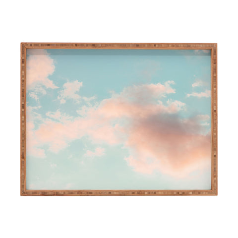 Eye Poetry Photography Cotton Candy Clouds Nature Ph Rectangular Tray