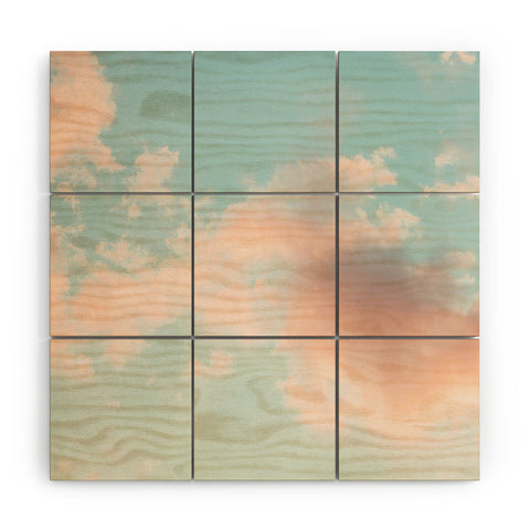 Eye Poetry Photography Cotton Candy Clouds Nature Ph Wood Wall Mural