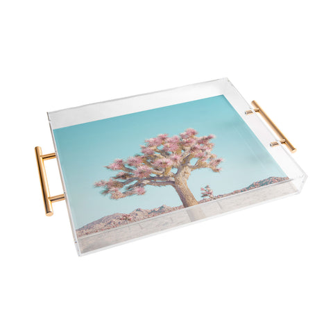 Eye Poetry Photography Desert Dream Joshua Tree Land Acrylic Tray