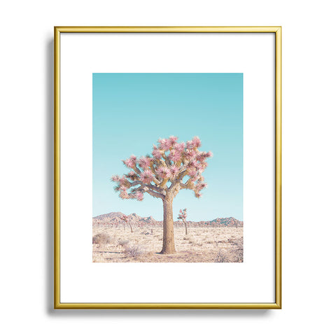 Eye Poetry Photography Desert Dream Joshua Tree Land Metal Framed Art Print