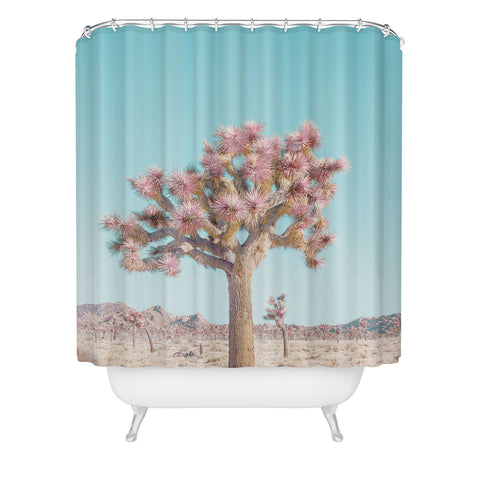 Eye Poetry Photography Desert Dream Joshua Tree Land Shower Curtain