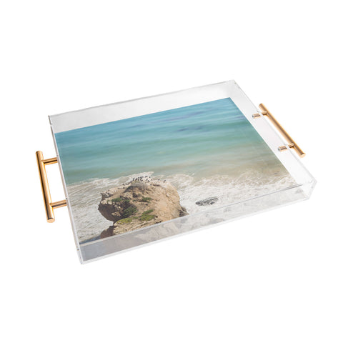 Eye Poetry Photography El Matador Beach California Acrylic Tray