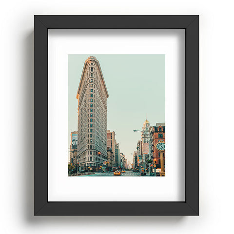 Eye Poetry Photography Flatiron at Sunrise NYC Recessed Framing Rectangle