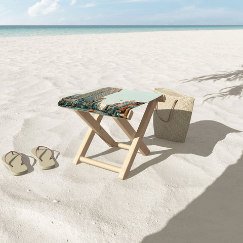 Eye Poetry Photography Flatiron at Sunrise NYC Folding Stool