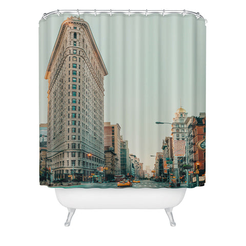 Eye Poetry Photography Flatiron at Sunrise NYC Shower Curtain