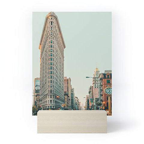 Eye Poetry Photography Flatiron at Sunrise NYC Mini Art Print