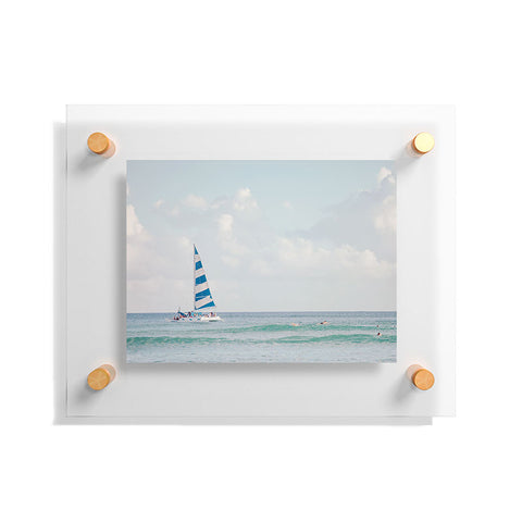 Eye Poetry Photography Happy Sailing Ocean Floating Acrylic Print