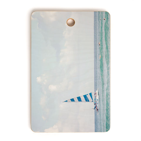 Eye Poetry Photography Happy Sailing Ocean Cutting Board Rectangle