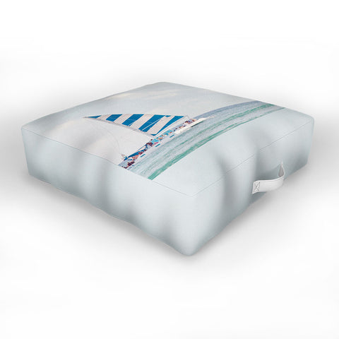 Eye Poetry Photography Happy Sailing Ocean Outdoor Floor Cushion