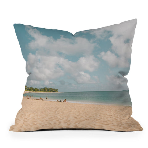Eye Poetry Photography Kauai Hawaii Travel Photography Outdoor Throw Pillow