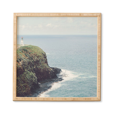 Eye Poetry Photography Kilauea Lighthouse Hawaii Ocean Framed Wall Art