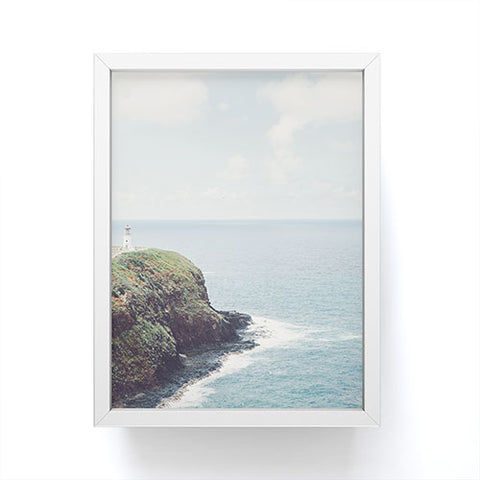 Eye Poetry Photography Kilauea Lighthouse Hawaii Ocean Framed Mini Art Print