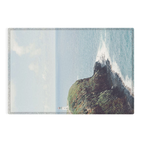 Eye Poetry Photography Kilauea Lighthouse Hawaii Ocean Outdoor Rug