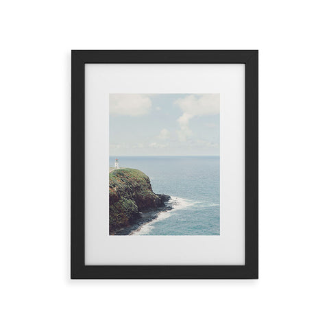 Eye Poetry Photography Kilauea Lighthouse Hawaii Ocean Framed Art Print