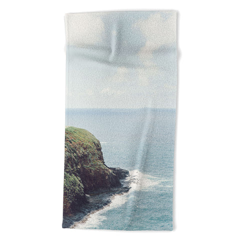 Eye Poetry Photography Kilauea Lighthouse Hawaii Ocean Beach Towel