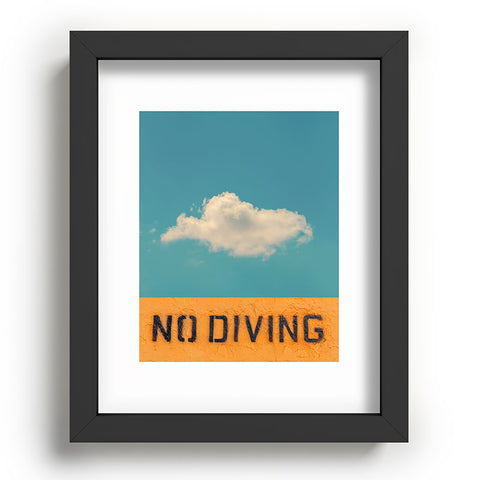 Eye Poetry Photography No Diving Recessed Framing Rectangle