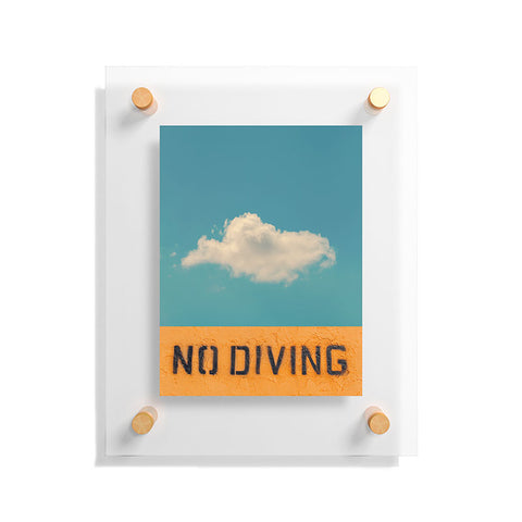 Eye Poetry Photography No Diving Floating Acrylic Print
