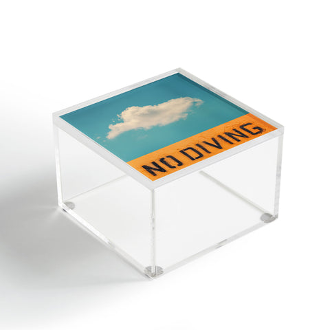 Eye Poetry Photography No Diving Acrylic Box