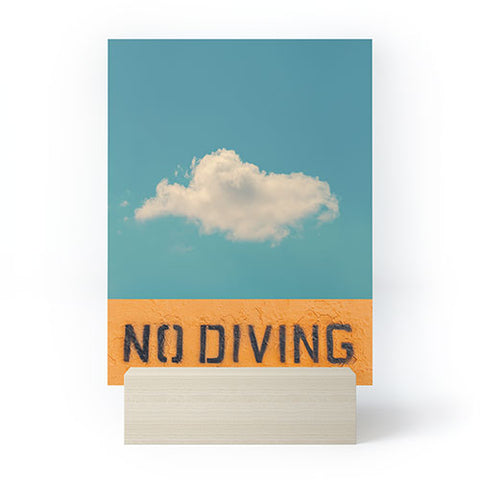 Eye Poetry Photography No Diving Mini Art Print