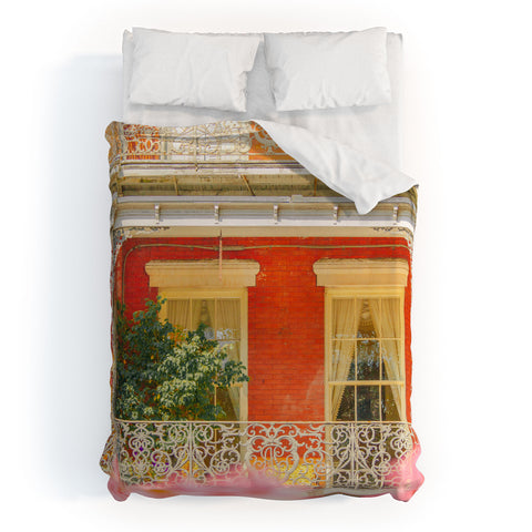 Eye Poetry Photography NOLA Colorpop New Orleans Duvet Cover