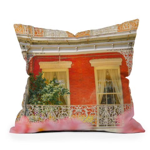Eye Poetry Photography NOLA Colorpop New Orleans Throw Pillow