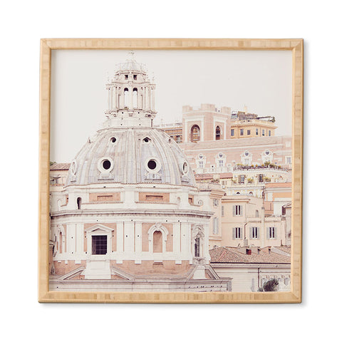 Eye Poetry Photography Pale Rome Framed Wall Art