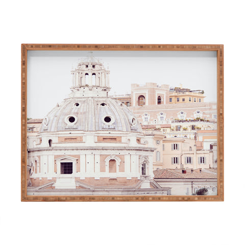 Eye Poetry Photography Pale Rome Rectangular Tray