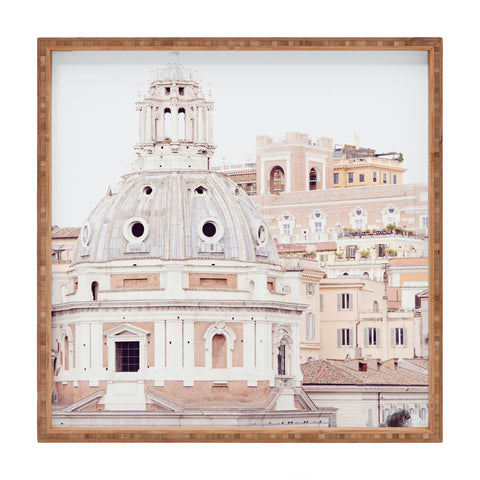 Eye Poetry Photography Pale Rome Square Tray