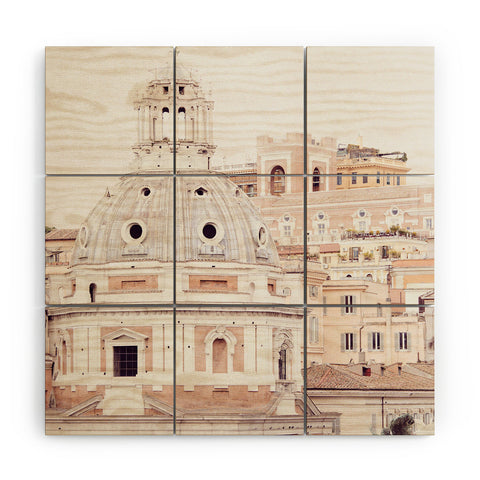 Eye Poetry Photography Pale Rome Wood Wall Mural