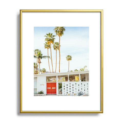 Eye Poetry Photography Palm Springs California Metal Framed Art Print