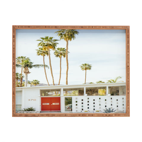 Eye Poetry Photography Palm Springs California Rectangular Tray